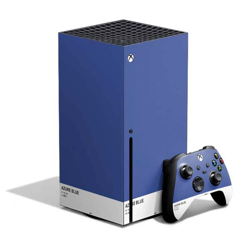 Azure Blue Xbox Series X Bundle Skin